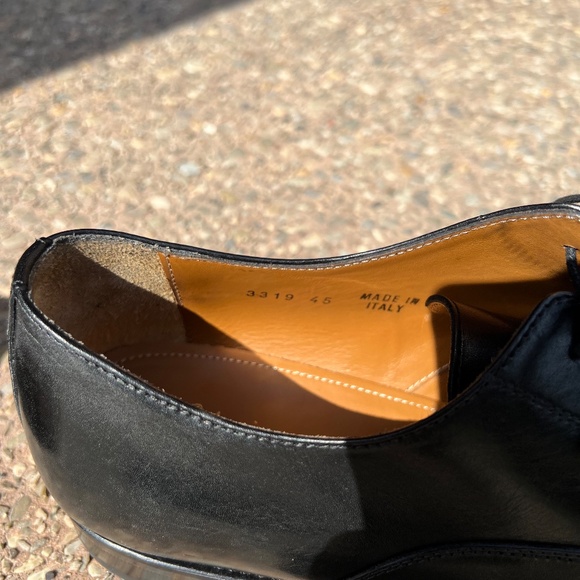 Antonio Maurizi Cap Toe Leather Oxford Size 45 - Picture 4 of 7